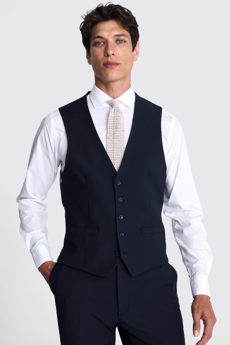 French Connection Slim Fit Navy Suit