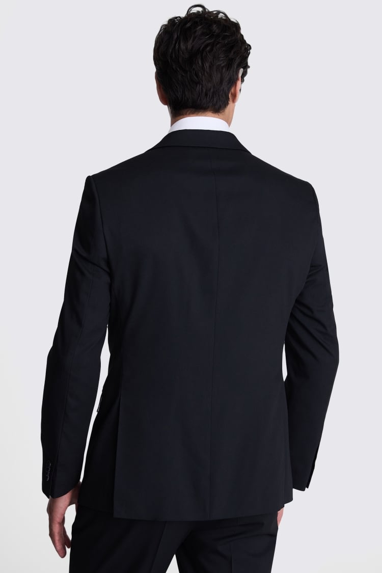 French Connection Slim Fit Black Suit