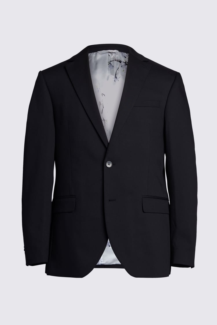 French Connection Slim Fit Black Jacket 