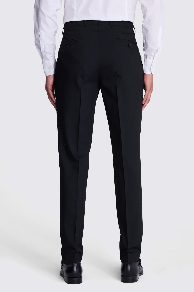 French Connection Slim Fit Black Trousers