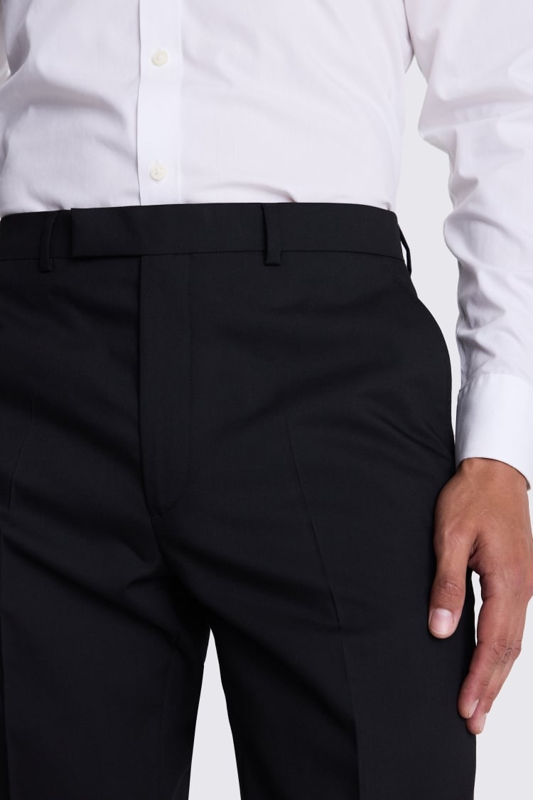 French Connection Slim Fit Black Pants