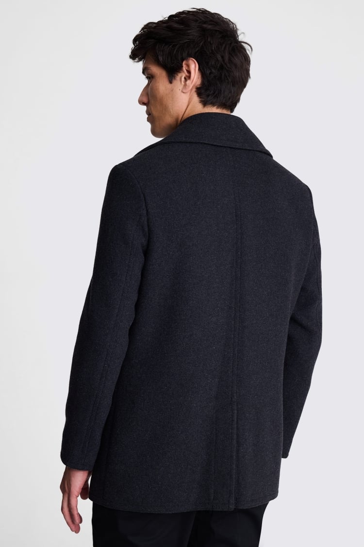 Charcoal Peacoat 