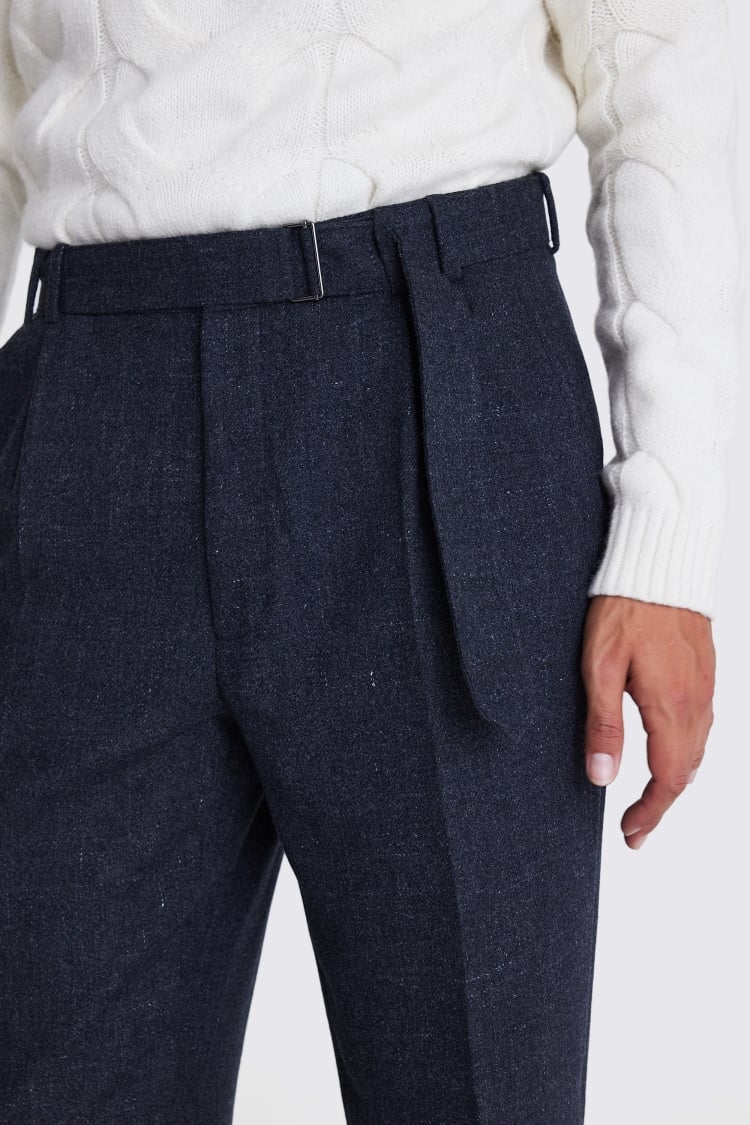 Charcoal Flannel Trousers