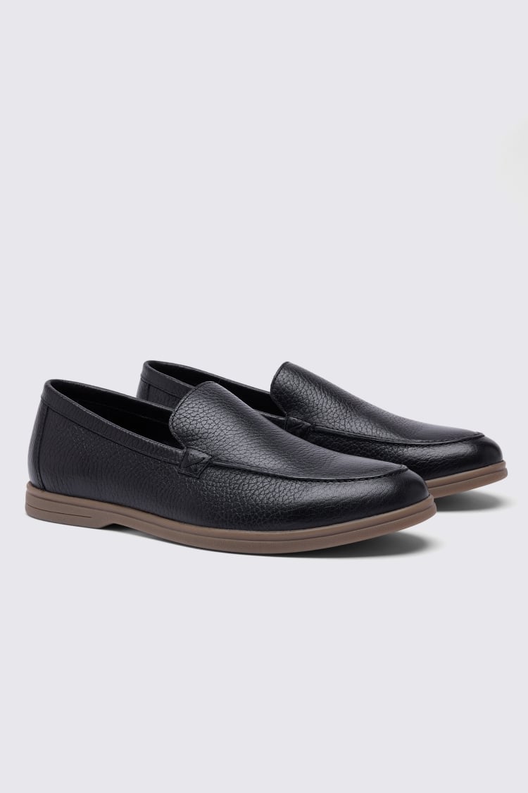 Lewisham Black Leather Loafers