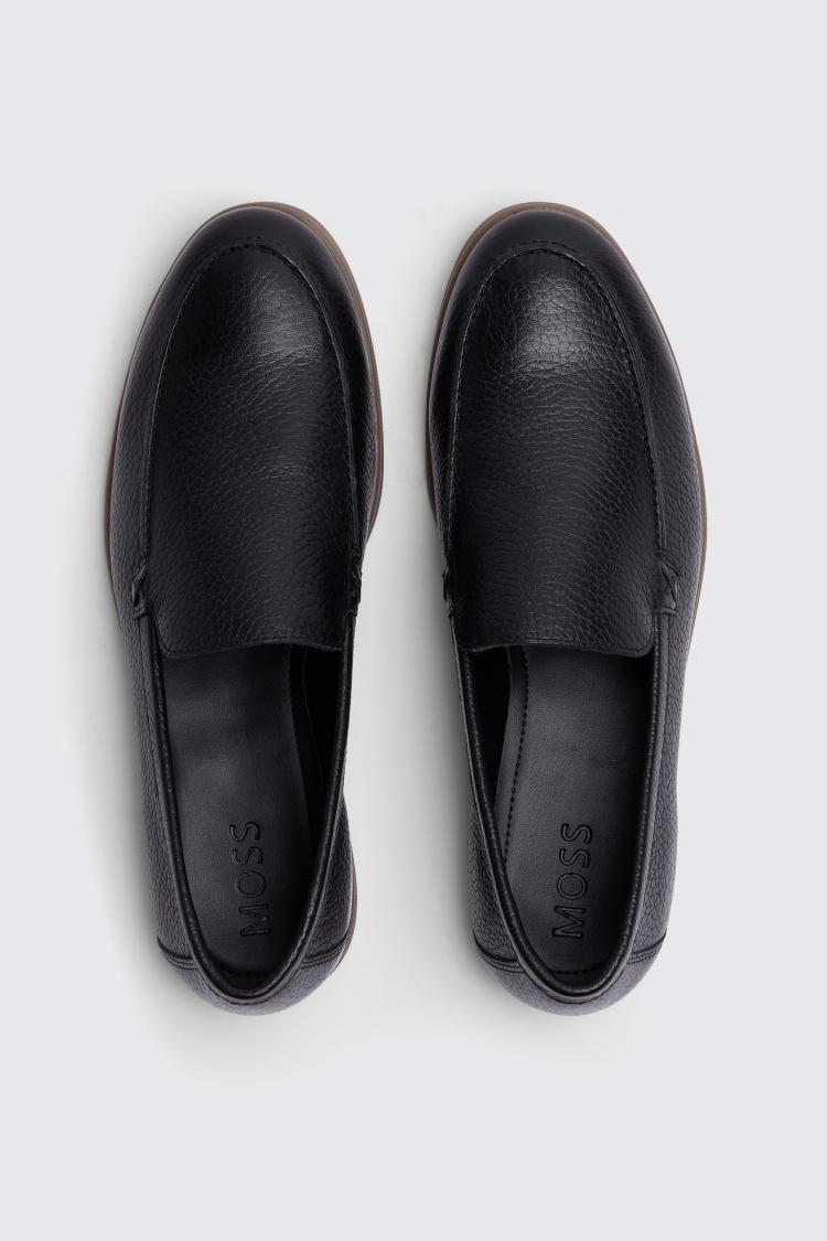 Lewisham Black Leather Loafers