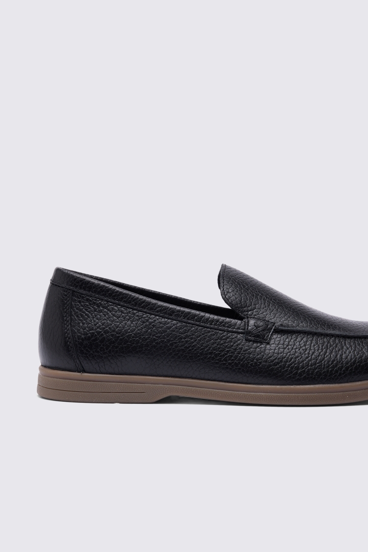 Lewisham Black Leather Loafer