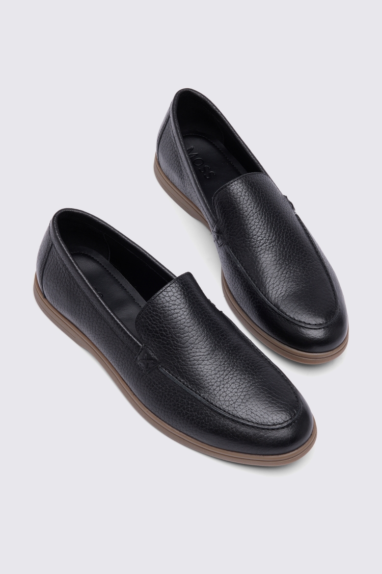 Lewisham Black Leather Loafer