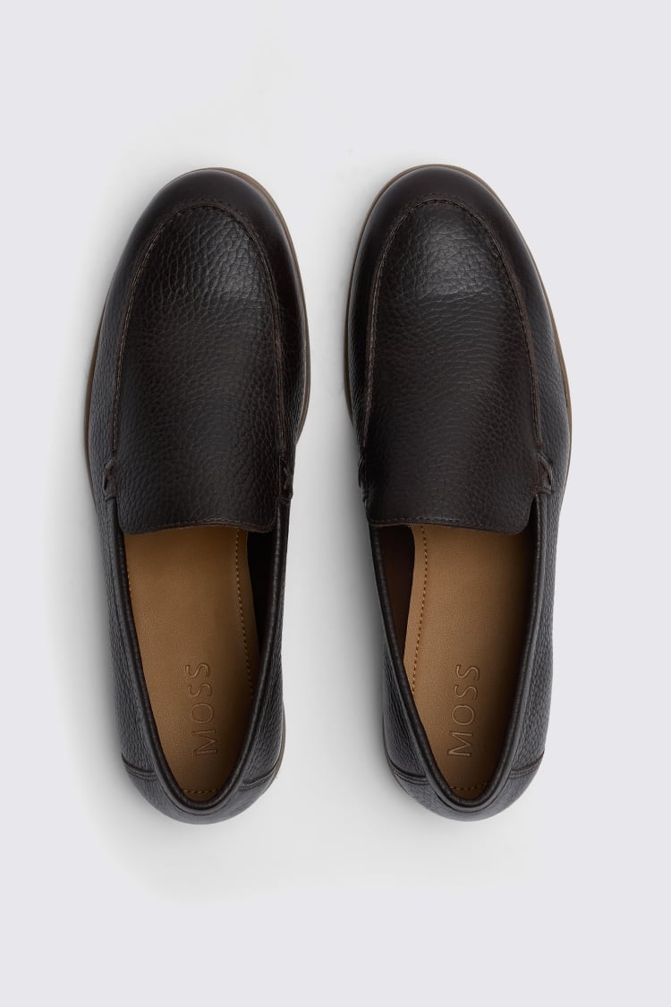 Lewisham Brown Leather Loafers