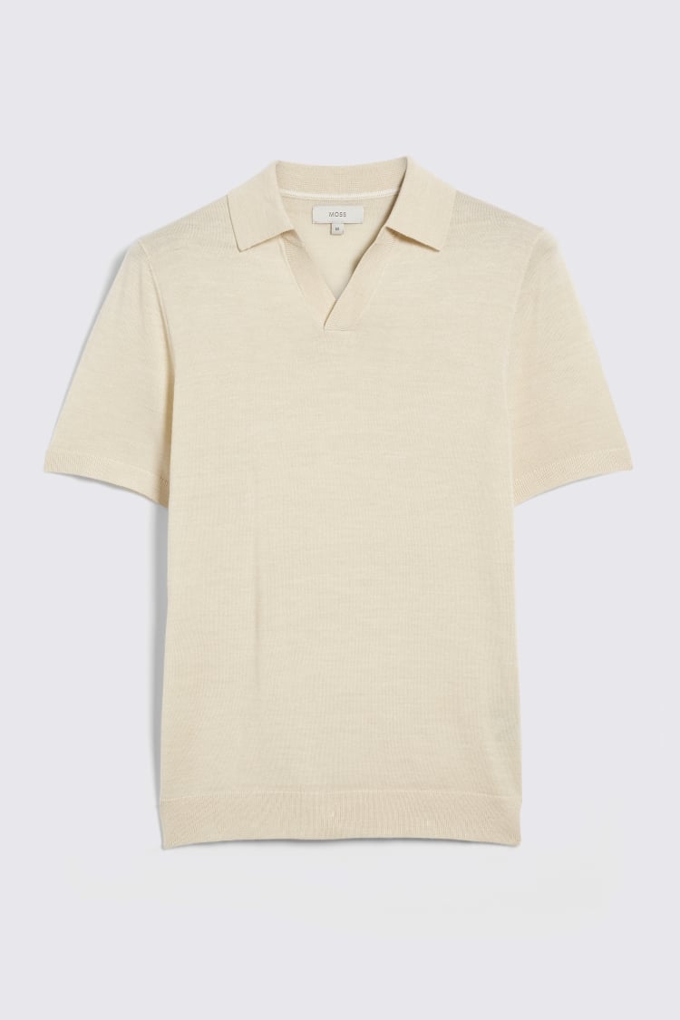 Yellow Merino Skipper Shirt