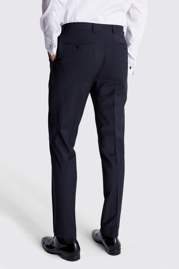 Slim Fit Black Dress Pants