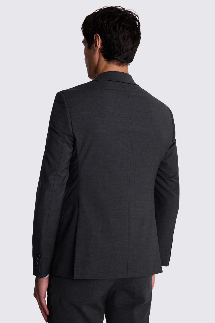 DKNY Slim Fit Charcoal Suit