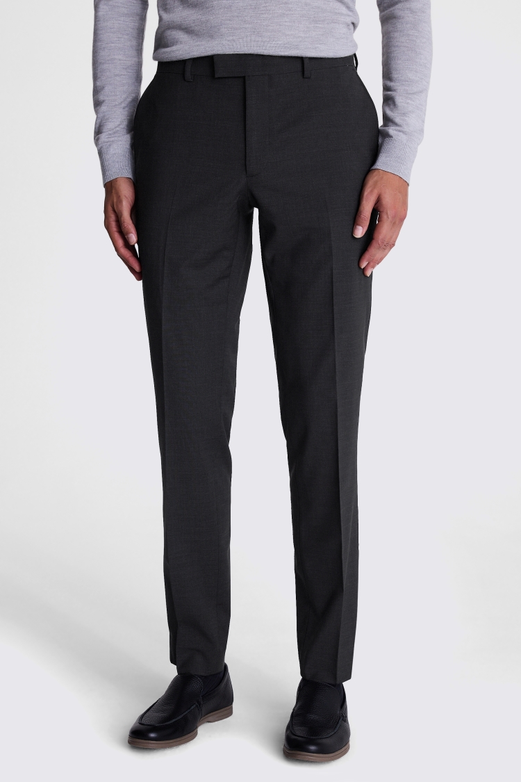 DKNY Slim Fit Charcoal Suit