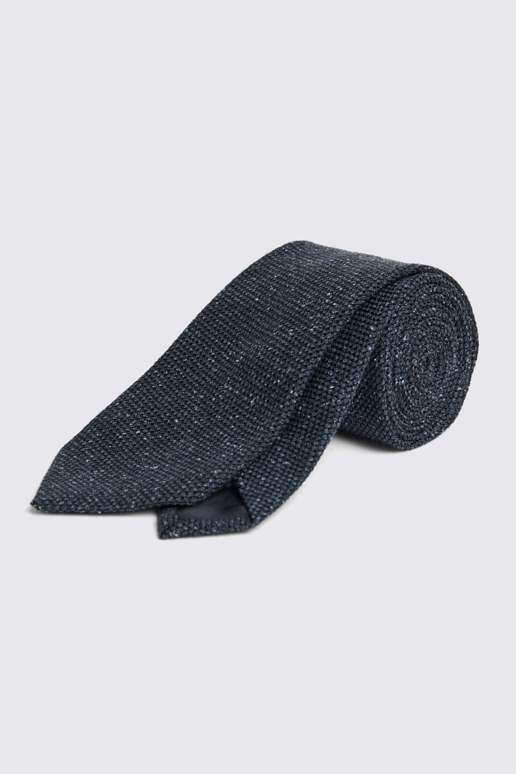 Italian Navy Grenadine Tie