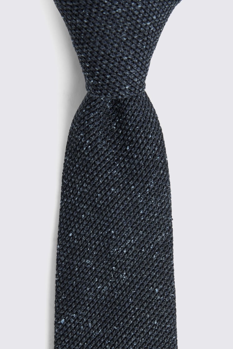 Italian Navy Grenadine Tie