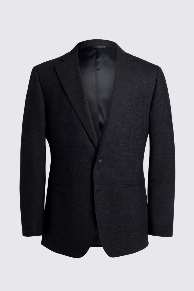 Tailored Fit Navy Puppytooth Performance Suit