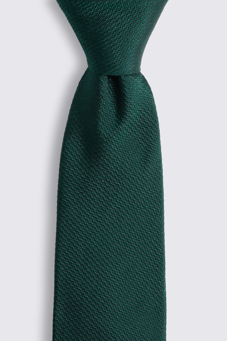 Emerald Silk Semi Plain Tie