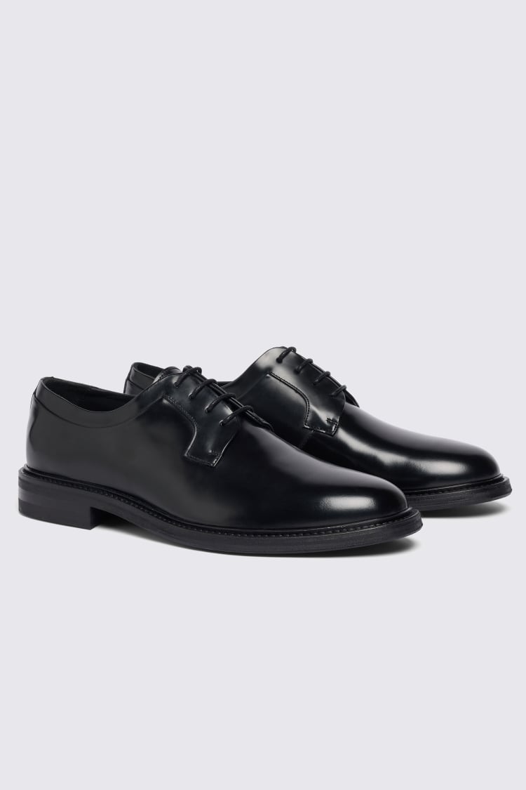 Black Derby Shoe