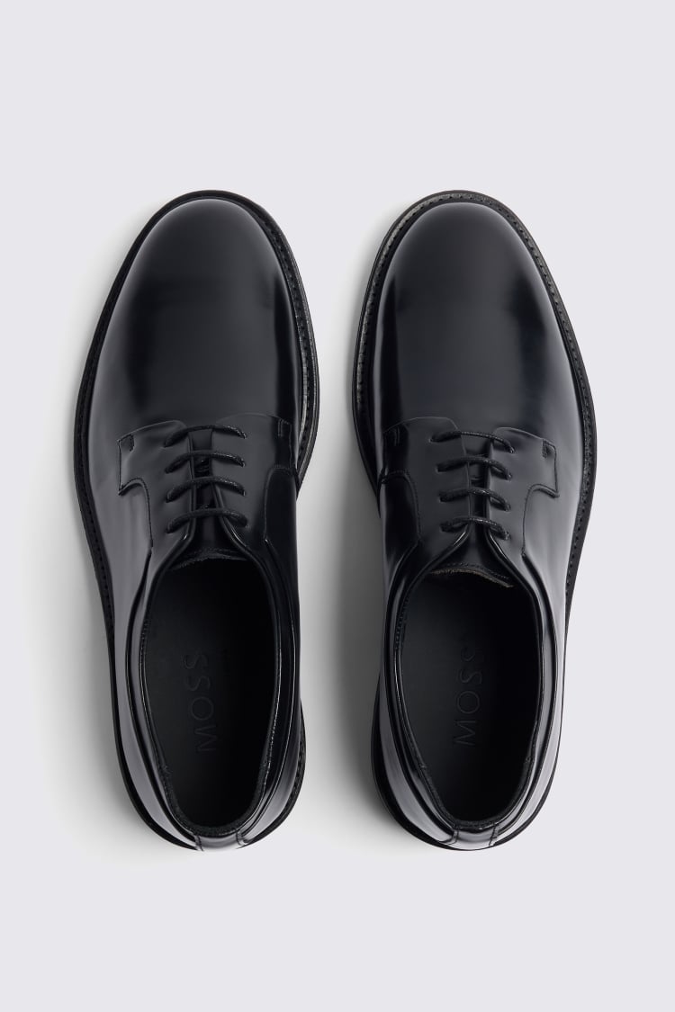 Black Derby Shoe