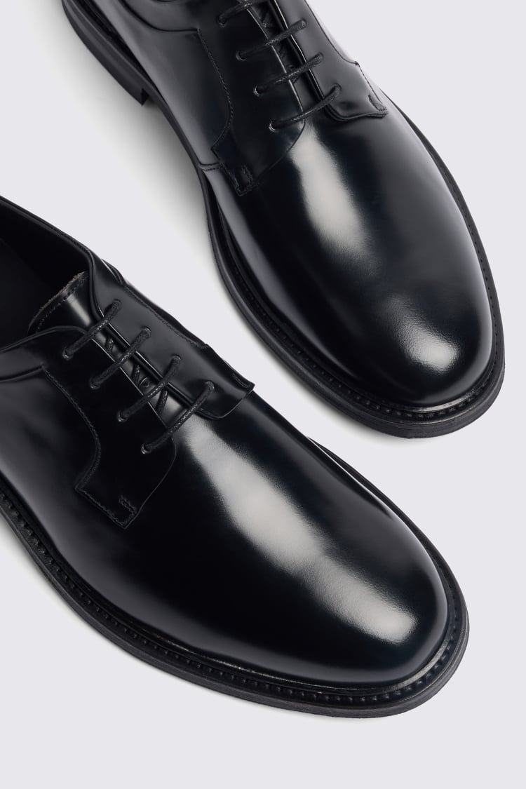 Black Derby Shoe