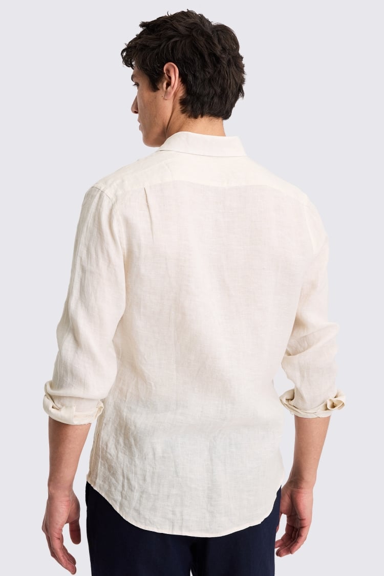 Off White Linen Shirt