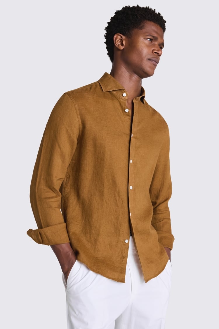 Straw Linen Shirt