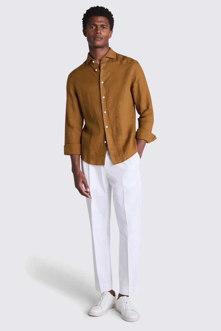 Straw Linen Shirt