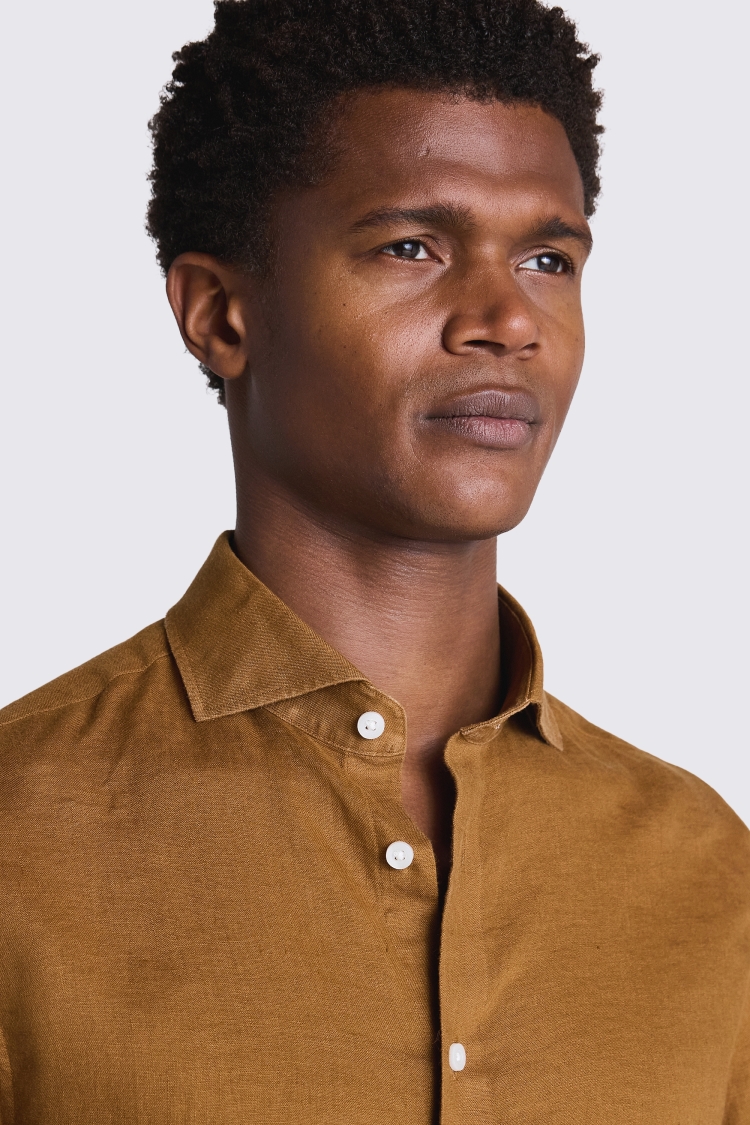 Straw Linen Shirt