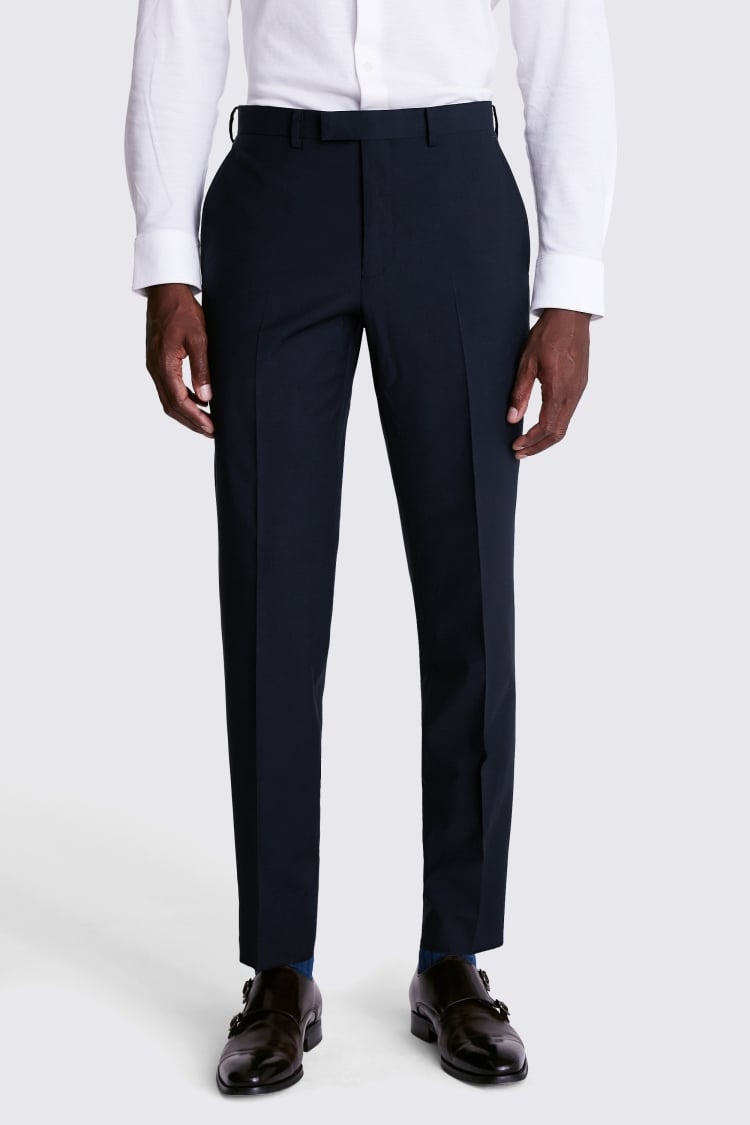 Regular Fit Navy Performance Suit