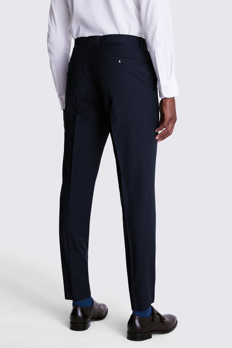  Regular Fit Navy Performance Trousers 