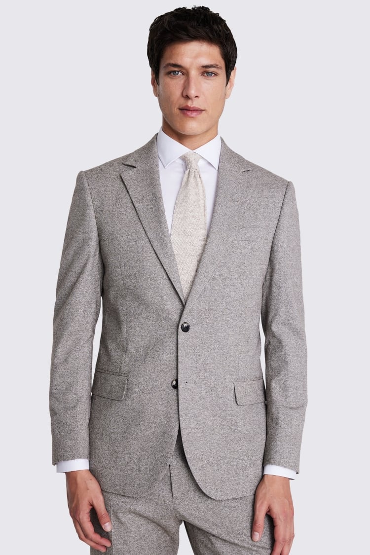 Tailored Fit Neutral Jacket