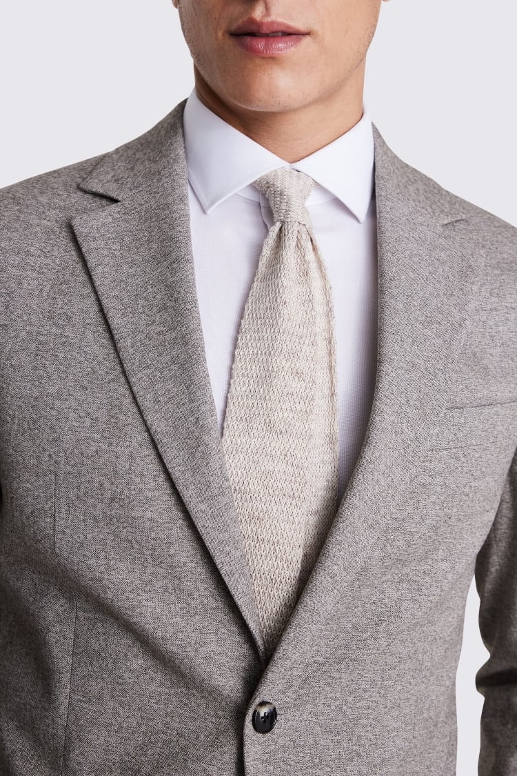 Tailored Fit Neutral Suit