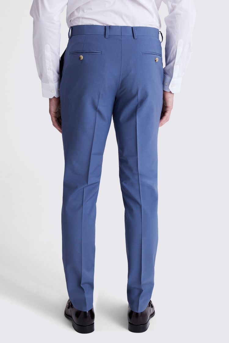 Tailored Fit Steel Blue Performance Pants