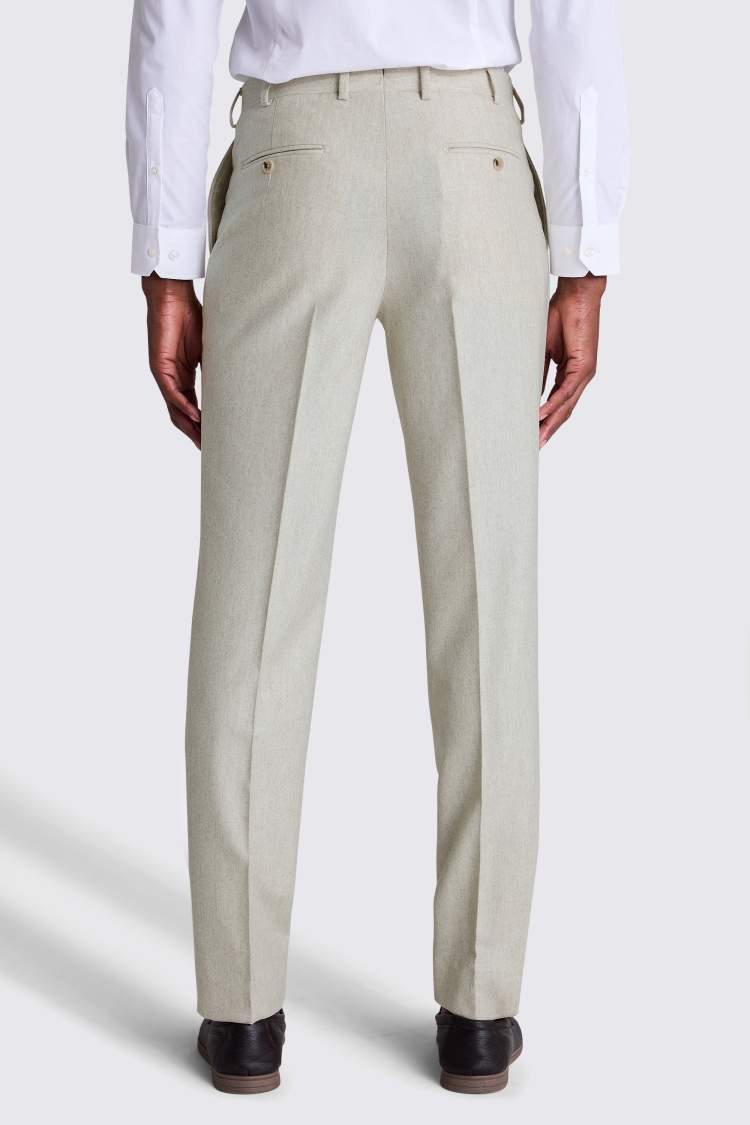 Italian Tailored Fit Neutral Trousers