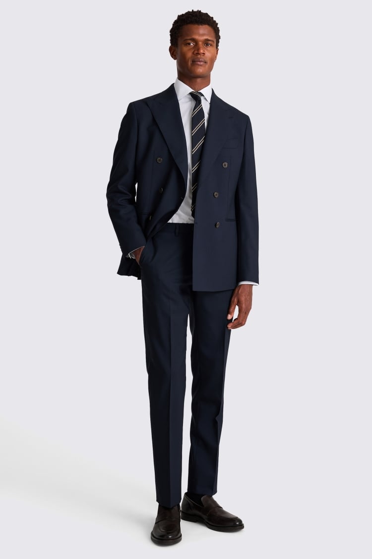 Italian Tailored Fit Navy Suit