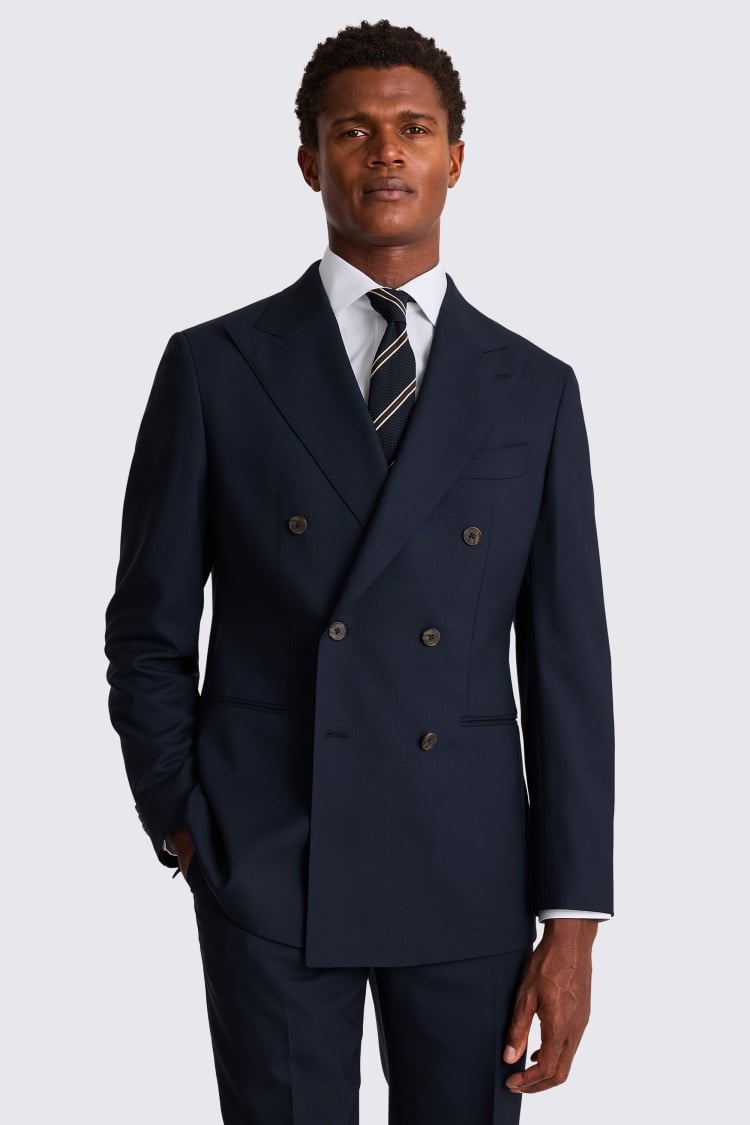 Italian Tailored Fit Navy Suit