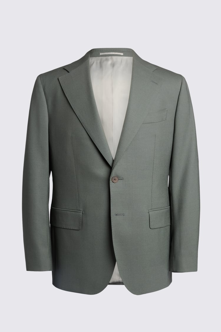 Italian Tailored Fit Khaki Suit