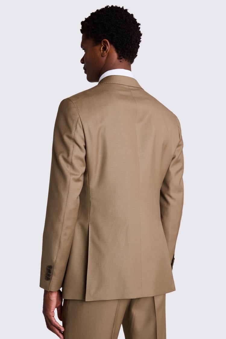 Italian Tailored Fit Rust Twill Suit