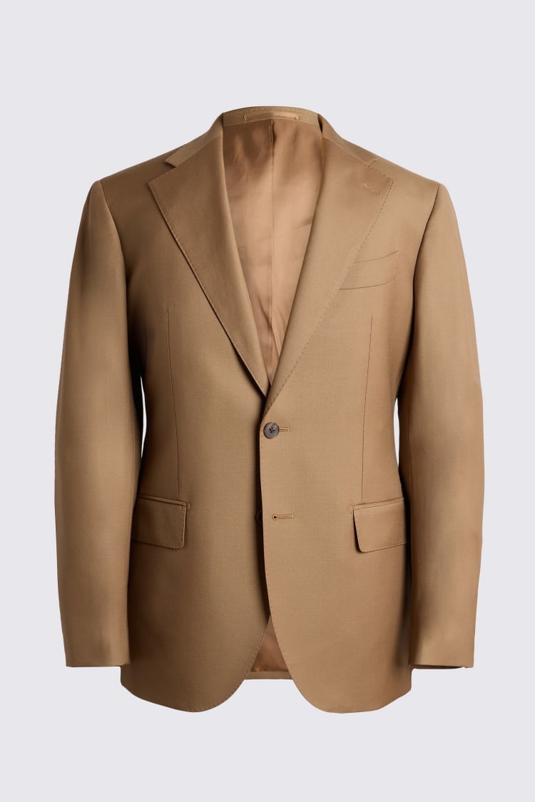 Italian Tailored Fit Rust Twill Suit