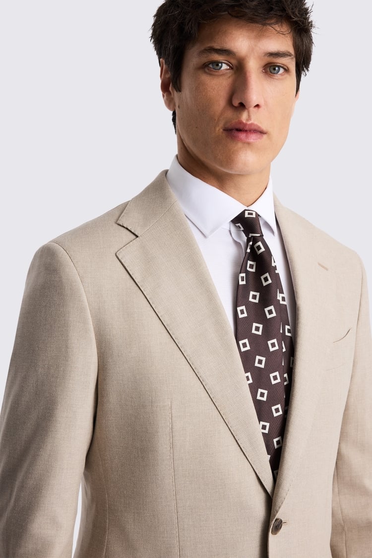 Italian Tailored Fit Neutral Suit