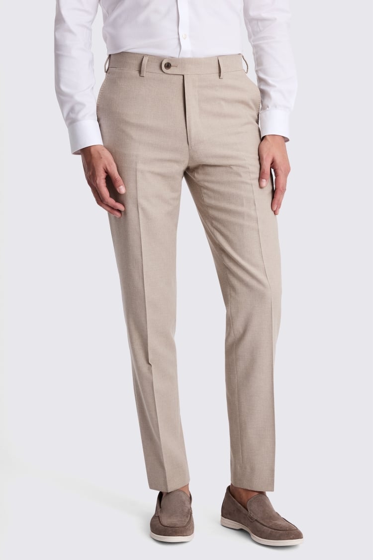 Tailored Fit Neutral Trousers