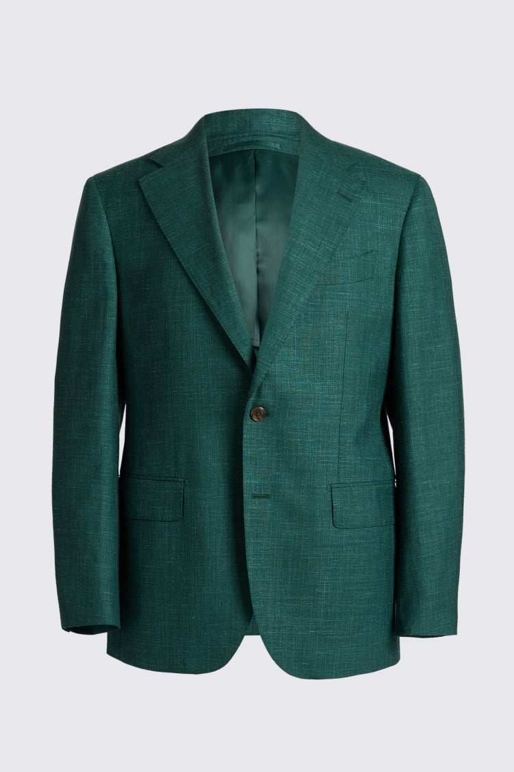 Italian Tailored Fit Emerald Jacket