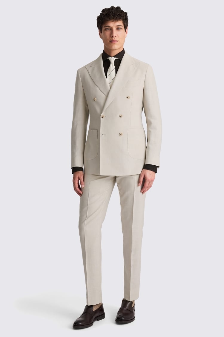 Italian Tailored Fit Neutral Suit