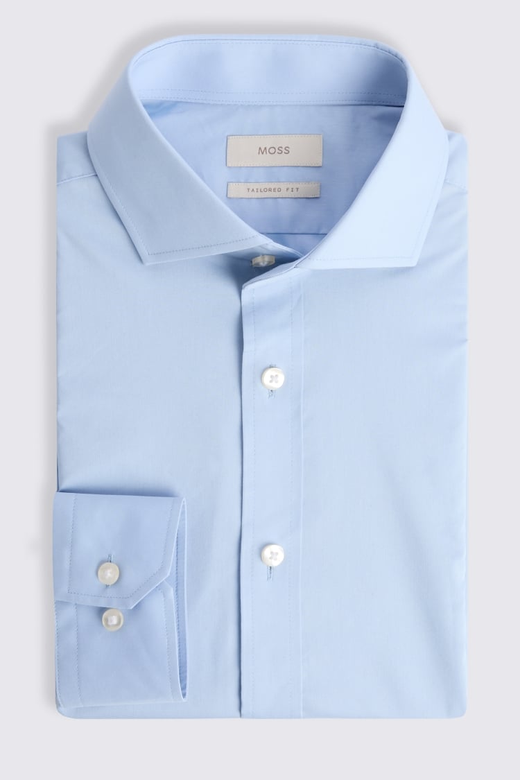 Tailored Fit Sky Stretch Shirt