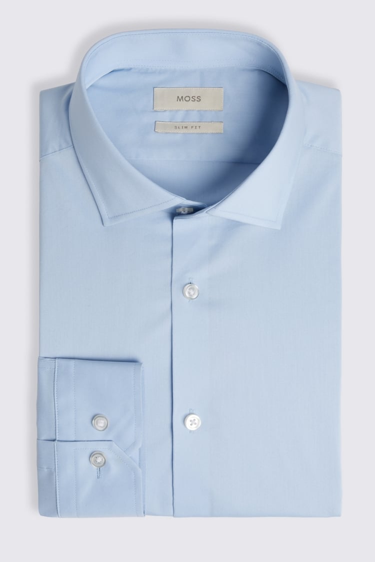 Slim Fit Sky Stretch Shirt