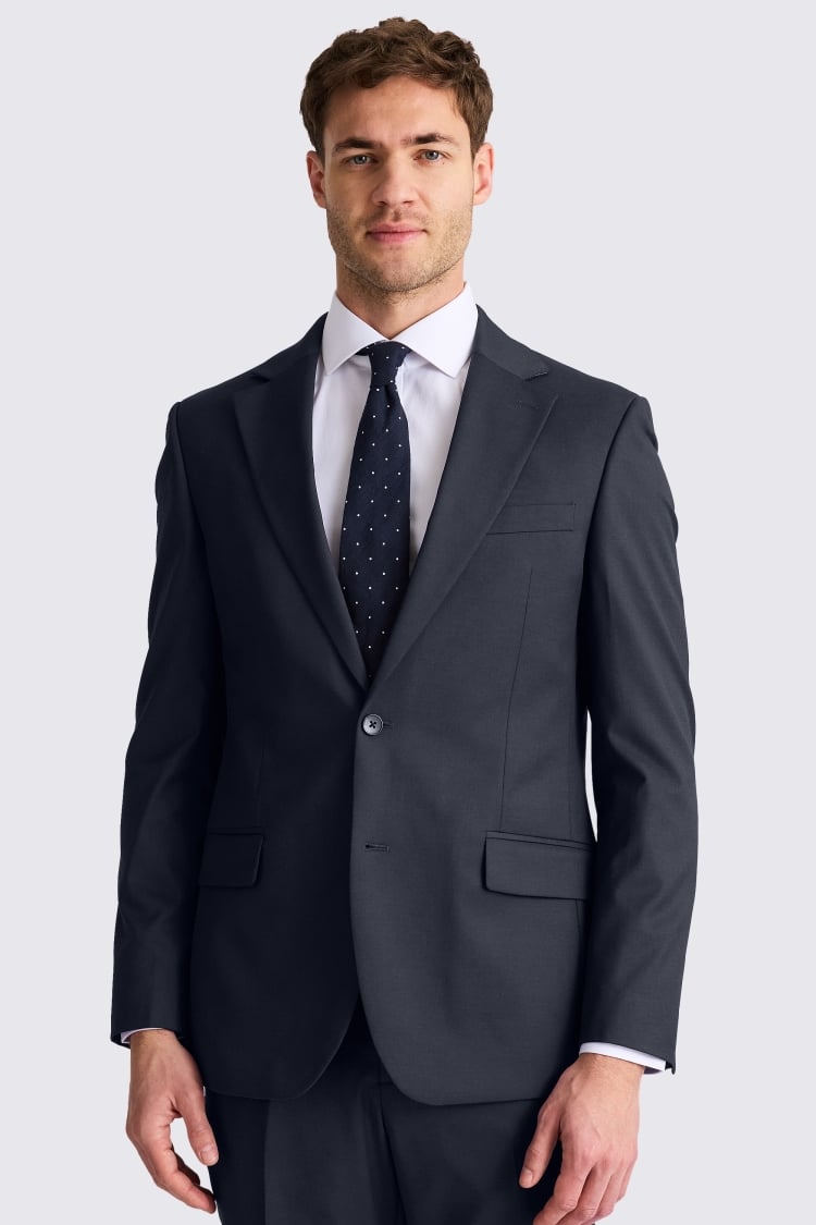 Tailored Fit Ink Stretch Suit