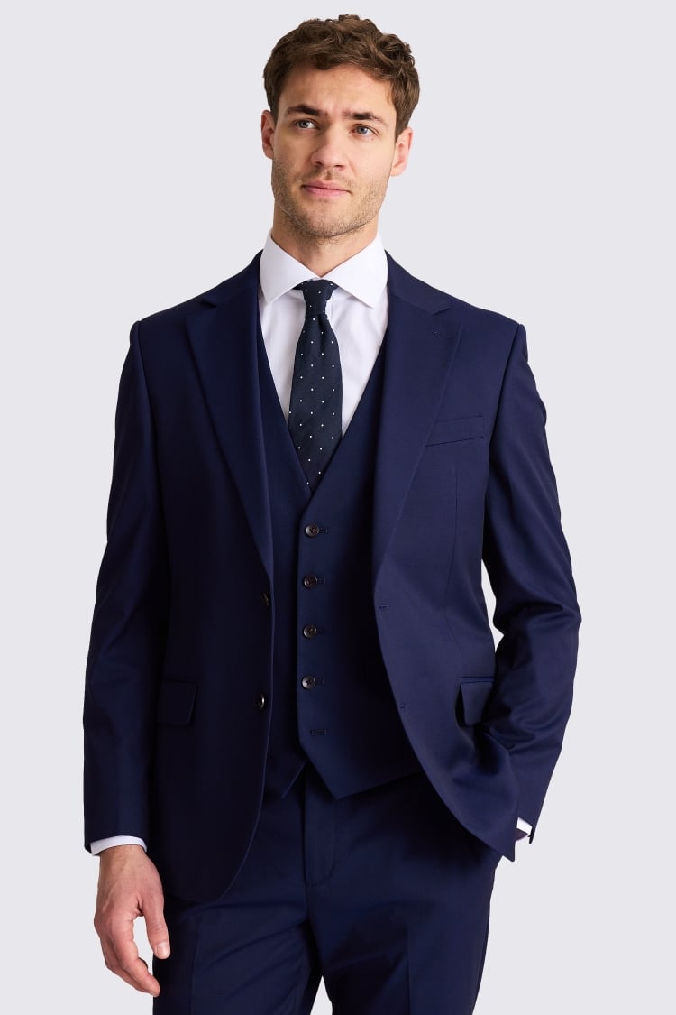 Tailored Fit Ink Stretch Suit Jacket