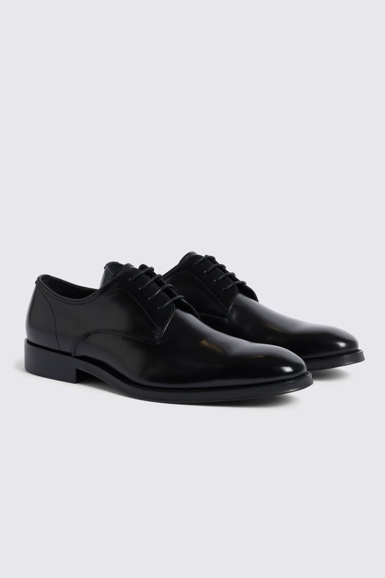 John White Wilms Black Derby Shoe