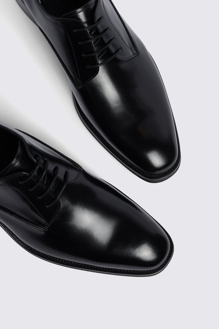 John White Wilms Black Derby Shoe
