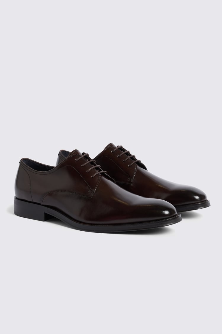 John White Wilms Tan Derby Shoe