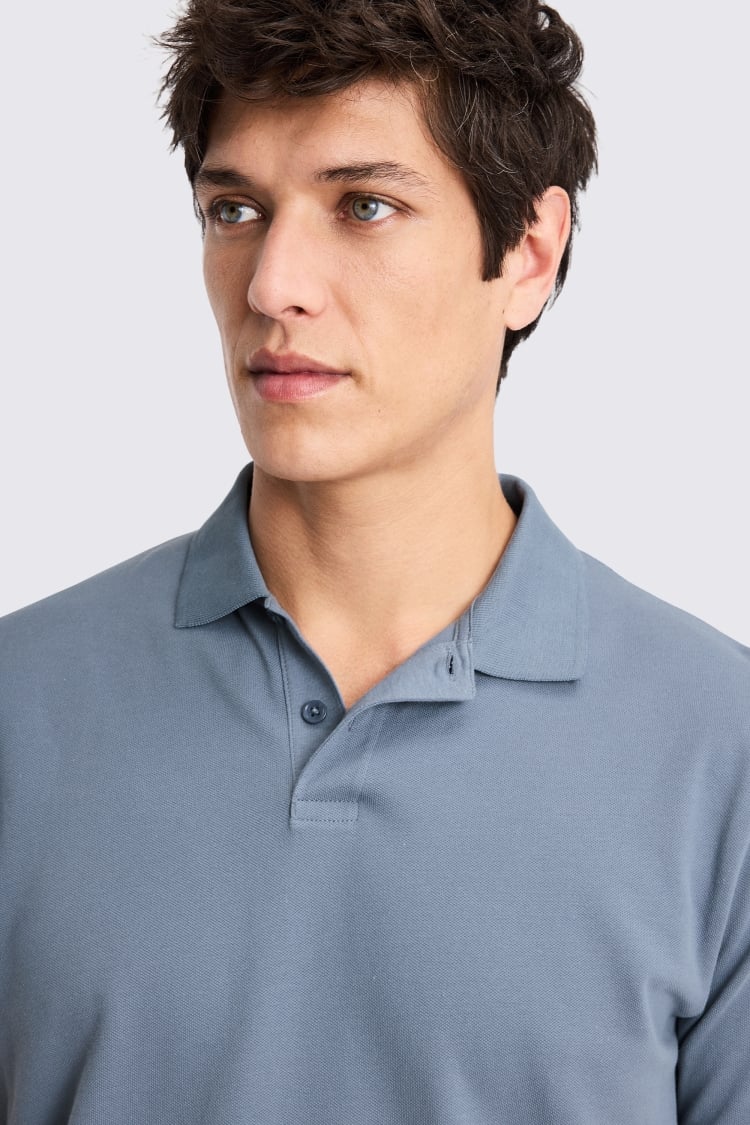 Flint Stone Pique Polo Shirt